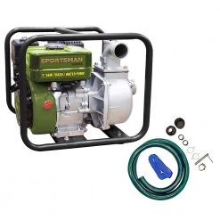 Sportsman Series 2 In. Gasoline Semi Trash Or Water Transfer Pump With Complete Hose Kit