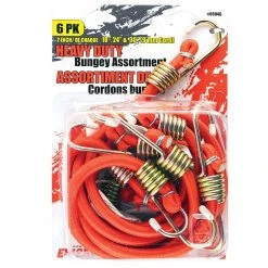 Erickson 6 Pk. Industrial Bungee Cord 5 Erickson 6 Pk. Industrial Bungee Cord -Farm & Ranch Sales Store 0019405 2