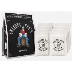 Grandpa Gus's Mouse Repellent Pouches - 10 Pack