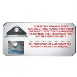 Erickson Heavy Duty Silver Poly Tarp -Farm & Ranch Sales Store 1010698b