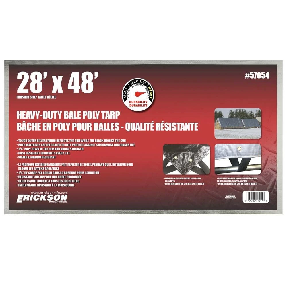 Erickson Hay Cover SS 28X48 In. 3 Erickson Hay Cover SS 28X48 In.