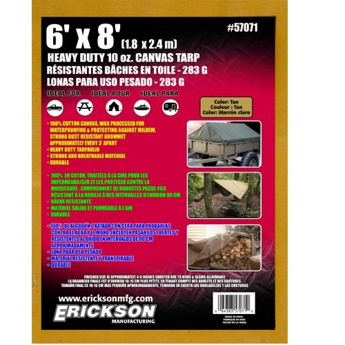 Erickson Canvas Tarps 4 Erickson Canvas Tarps - Image 2