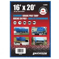 Erickson All Purpose Blue Economy Grade Tarp -Farm & Ranch Sales Store 5380152new