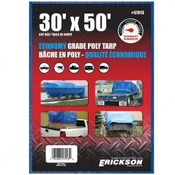 Erickson All Purpose Blue Economy Grade Tarp -Farm & Ranch Sales Store 5380241new