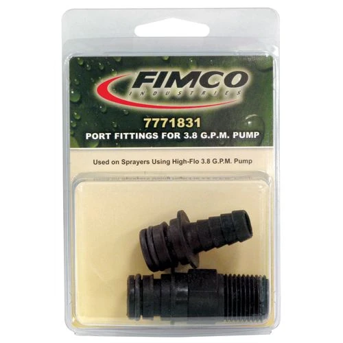 High Flo 3.8 Pump Port Fittings 3 High Flo 3.8 Pump Port Fittings