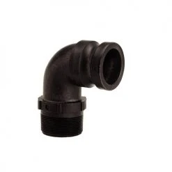 Gator Lock 90 Degree Male Adapter With Male Thread