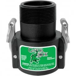 Gator Lock Female Coupler W/Male Thread